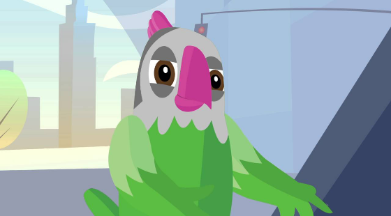 Meet Mel - the tawk.to bird.